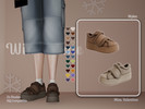 Sims 4 — Wylee warm winter shoes for men and women by MissValentine142 — 24 Shades