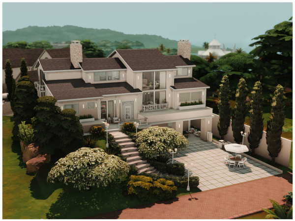Sims 4 — MM Modern House 140 by Merin_Martini — My Sims 4 lots some are inspired from random pictures that I found on the