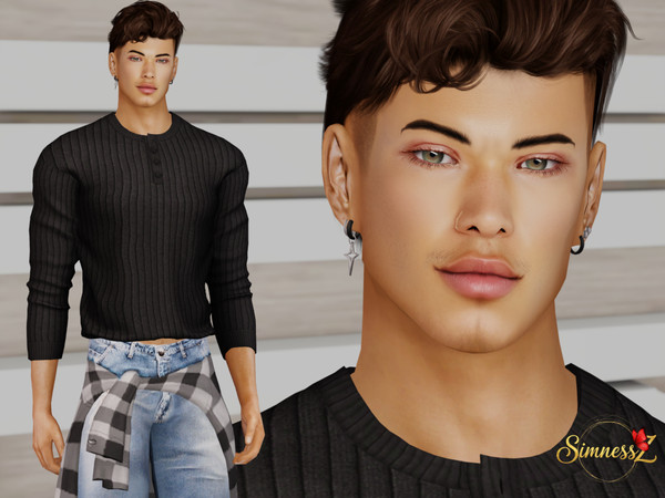 Sims 4 — Bruno Carvalho by SimnessZ1 — If you want to have the sim exactly the same as the pictures, please, download the