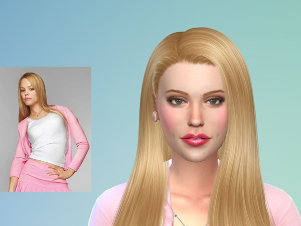 Sims 4 — Sim inspired by Regina George (Mean girls) by Mimisimss — Regina George inspired Sim from the movie "Mean