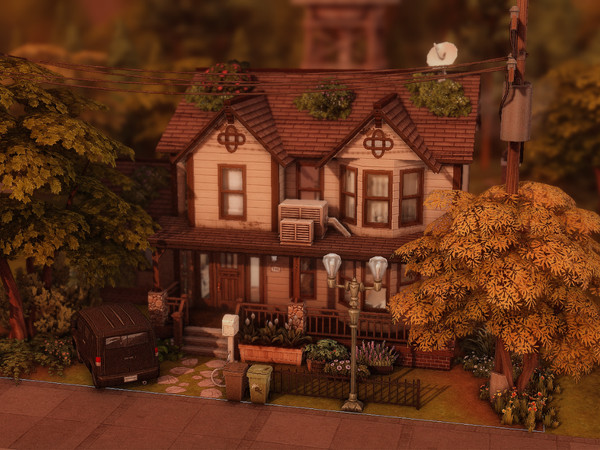 Sims 4 — 735 Prescott Square - Evermore Save File Project #30 by Meerigold — Lot #30 - Quiet Dreams Tucked away in a calm