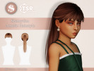 Sims 4 — Amelie Hairstyle Child by Shimydimsims — Hi I hope you will like this hair, it's an elegant sleek ponytail with