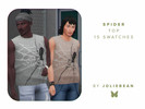 Sims 4 — Spider Top by Joliebean — - BGC