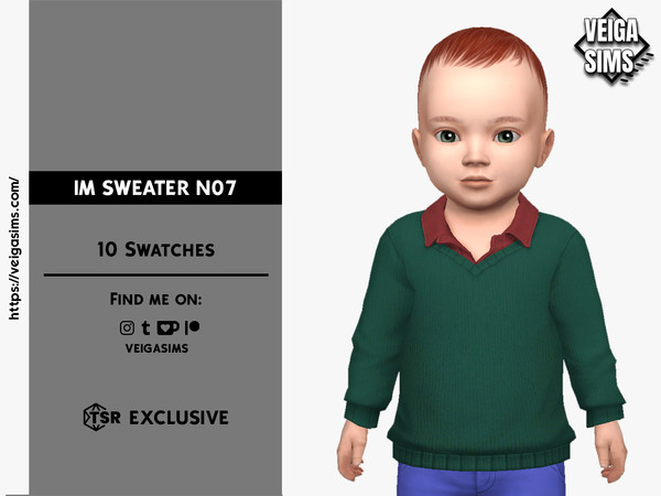 Sims 4 — IM SWEATER N07 by David_Mtv2 — For infant only;