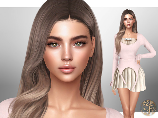 Sims 4 — Christen Burdette by Jolea — If you want the Sim to look the same as in the pictures you need to download all