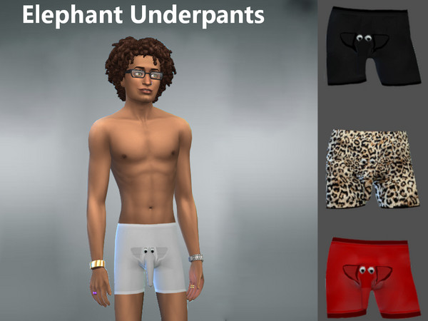 Sims 4 — ElephantUnderpants by Oguzok — Created for: The Sims 4