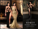 Sims 4 — SOREN - Monot Dress by VentaStudio — 30 Swatches