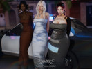 Sims 4 — Klubb - Banks Maxi Dress (Patreon Exclusive) by VentaStudio — 24 Swatches