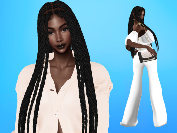 Sims 4 — Beatrice Pulido by Alex_Chau — Please download all file needed( In REQUIRED TAB). If you want the Slider files,