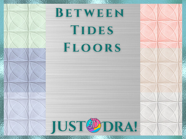 Sims 4 — JustDraven_BetweenTides_Floors by Draven298 — The Between Tides Coastal Walls and Floors are designed to feel