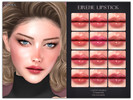 Sims 4 — VELYSEA Eirene Lipstick by VELYSEA — -Lipstick category -HQ comatble -12 swatches