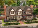 Sims 4 — 215 Sim Lane (NO CC) by xogerardine — A renovated Pleasant family home that keeps all the classic drama, just