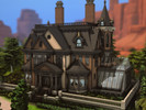 Sims 4 — Victorian Manor (NO CC) by plumbobkingdom — This Victorian manor stands out with its elegant architecture full