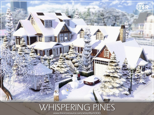 Sims 4 — Whispering Pines by MychQQQ — Lot: 40x30