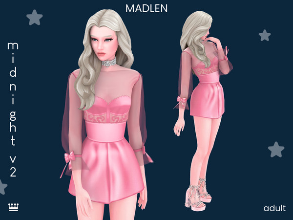 Sims 4 — Midnight Set (v2) by Madlen — Designed for dreamy dates and starlit strolls!