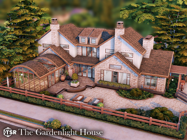Sims 4 — The Gardenlight House l noCC by simZmora — A warm and thoughtfully designed residential home combining comfort,