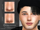 Sims 4 — Joey Nose Preset HQ by Caroll912 — A medium-sized nose preset for male Sims. Preset is suited for Teen - Elders