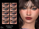 Sims 4 — Eyeshadow N196 by Layla — Female Eyeshadow Previews were made using HQ Mod