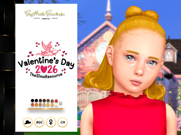 Sims 4 — Hailey Hairstyle For Children by sehablasimlish — Hope you like it and enjoy it. For Boys and Girls