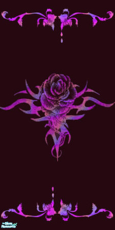 Sims 2 — rose tattoo set - Individual Item by skinflin — 