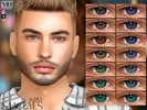 Sims 4 — [Patreon] Isaac Eyes N283 by MagicHand — Realistic eyes for males and females in 16 colors - HQ Compatible.