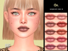 Sims 4 — IMF Kate Lipstick N.697 by IzzieMcFire — Kate Lipstick N.697 contains 10 colors in hq texture. Standalone item