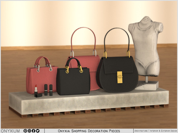 Sims 3 — Onyxia Shopping Decoration Pieces by Onyxium — Onyxium@TSR Design Workshop Decoration Collection - Belong To The