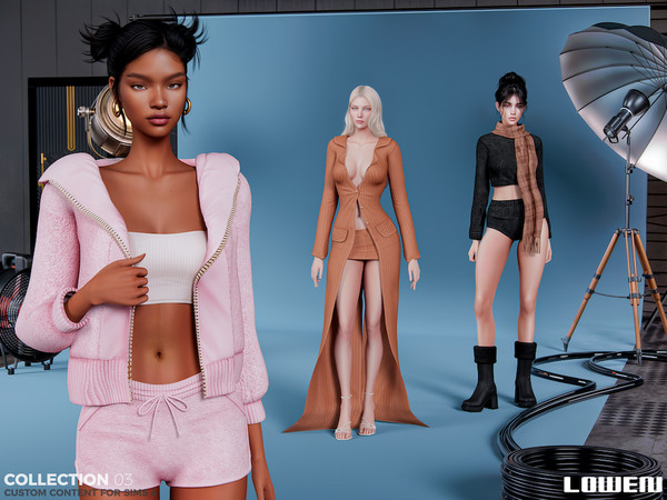 Sims 4 — LOWEN - Collection 03 by VentaStudio — Tilda Sweater