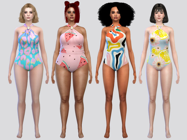 Sims 4 — Tiffany Bikini by McLayneSims — TSR EXCLUSIVE