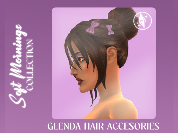 Sims 4 — simspancake_Glenda_Hair_Accesories by simspancake_cc — Get ready for bed with this new cozy collection of