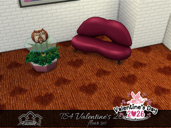 Sims 4 — TS4 Valentine's 2026 floor4 by Emerald — Happy Valentine's Day 2026 !