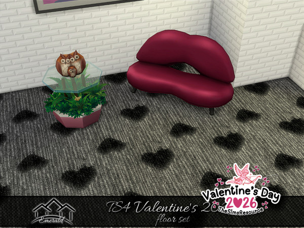 Sims 4 — TS4 Valentine's 2026 floor8 by Emerald — Happy Valentine's Day 2026 !