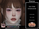 Sims 4 — Tea Time Eyeshadow by Venerian (Tea Time) by Venerian — 8 swatches Teen to elder Feminine fashion choice, no