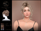 Sims 4 — sclub_ts4_hair_ 060226 by S-Club — updo hairstyle, hope you like, thank you.