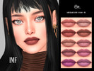 Sims 4 — IMF Leilah Lipstick N.698 by IzzieMcFire — Leilah Lipstick N.698 contains 10 colors in hq texture. Standalone