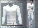 Sims 4 — MEN'S FITNESS SUITABLE TOP by Sims_House — MEN'S FITNESS SUITABLE TOP
