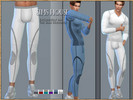 Sims 4 — MEN'S FITNESS SUITABLE BOTTOM by Sims_House — MEN'S FITNESS SUITABLE BOTTOM