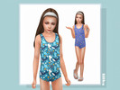 Sims 4 — Swimsuit 14 by lillka — 6 swatches
