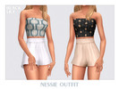 Sims 4 — Nessie Outfit by Black_Lily — YA, A, Teen