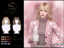 Sims 4 — (Valentine's Day) sclub_ts4_hair_ 010226 by S-Club — long wavy hairstyle, hope you like, thank you.