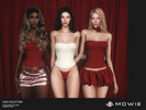 Sims 4 — MOWIE - LOVE Collection by VentaStudio — LOVE Corset