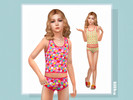 Sims 4 — Swimsuit 15 by lillka — 6 swatches