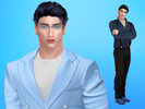 Sims 4 — Edward Schuler by Alex_Chau — Please download all file needed( In REQUIRED TAB). If you want the Slider files,