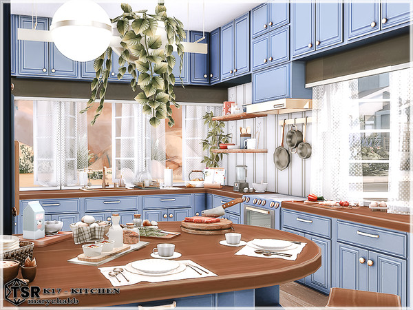 Sims 4 — K17 - Kitchen by marychabb — I present a room - Kitchen . Room is fully equipped.