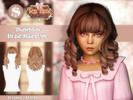 Sims 4 — Rosie Hairstyle Child by Shimydimsims — Hi I hope you will like this hair, it's a hair with several defined