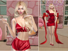 Sims 4 — Barbie Valentine Sim by mimisimss by Mimisimss — Barbie doll Sim with outfits for Valentines day! Enjoy!