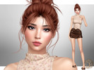 Sims 4 — Kristi Rooney by Jolea — If you want the Sim to look the same as in the pictures you need to download all the CC