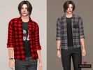 Sims 4 — Button-ups Menswear by remaron — Button-ups for Male Sims, teens to elders in The Sims 4 ReMaron_M_Top021