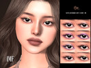 Sims 4 — IMF Surrey Eyeshadow N.419 by IzzieMcFire — Surrey Eyeshadow N.419 contains 8 colors in hq texture.