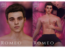 Sims 4 — Romeo SKIN by OneOfTheseDays — 5 swatches with eyebrows